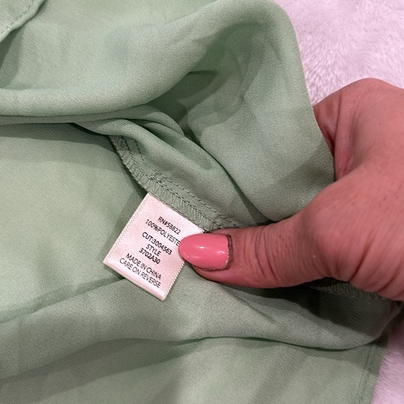 Max Studio beautiful sheer top size XL - Picture 7 of 7